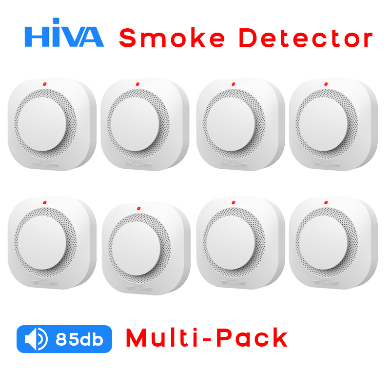 Smoke Detector Interconnected - Sensor Detector de humo independiente inteligente