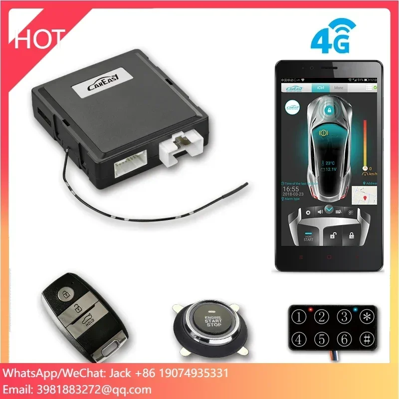 Door Stop Alarm - Alarma para Auto 4G GPS/GSM con