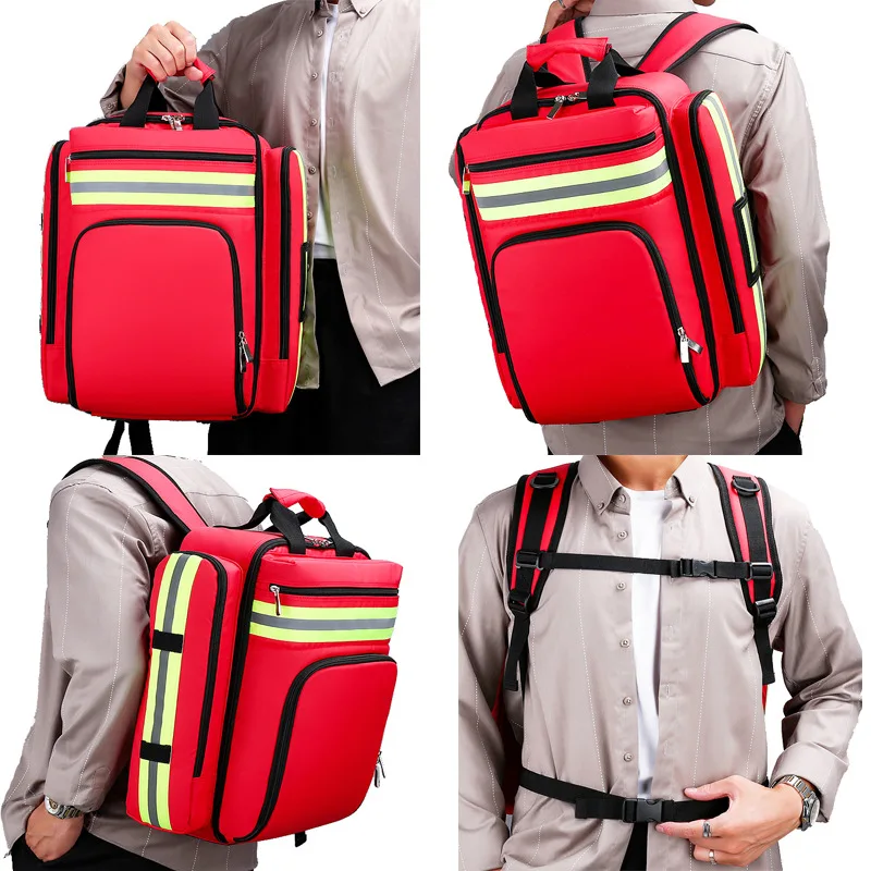 First Aid Bag Kit - Bolsa de primeros auxilios para emergencias,