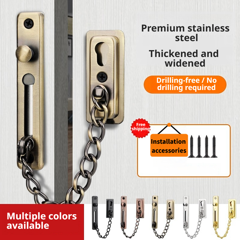 Security Chain Door - Cadena de Seguridad Antirrobo de Acero