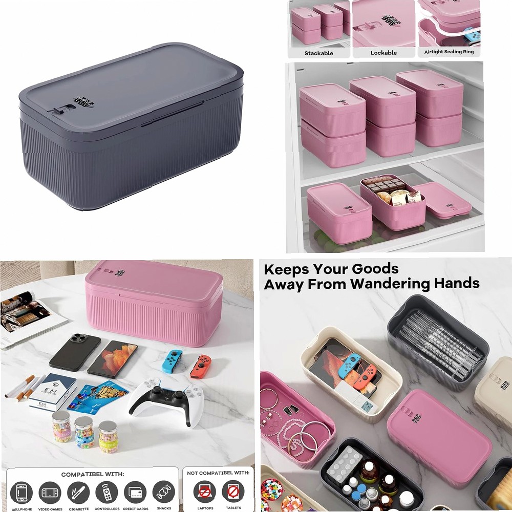 Medicine Cabinet Lock - Caja de seguridad con cerradura para