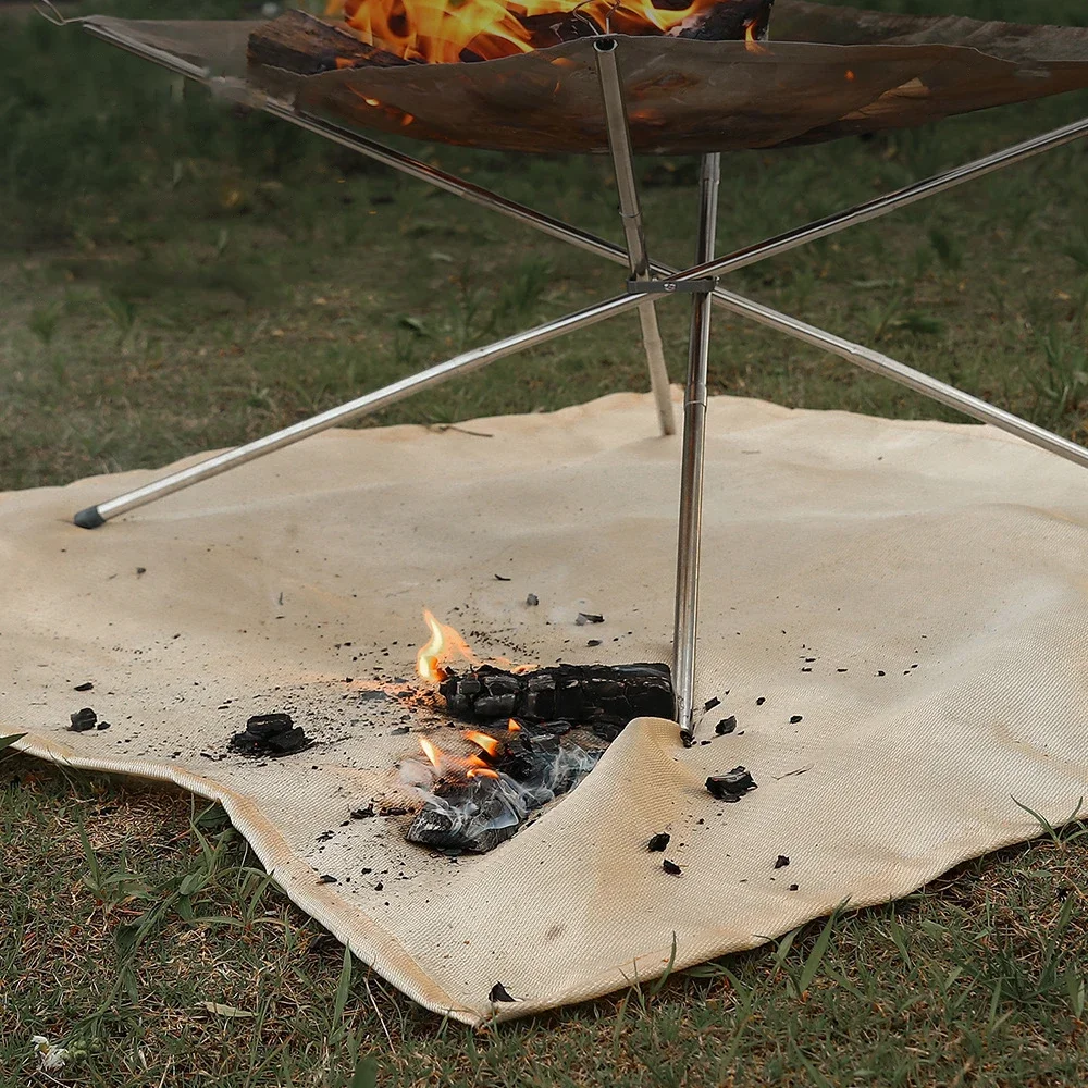 Fire Blanket Kitchen - Estera aislante ignífuga para acampar al