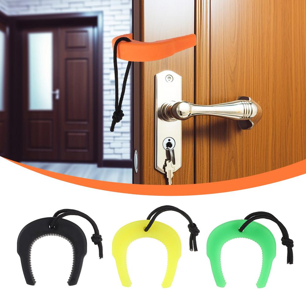 Door Stop Alarm - Cuña de goma duradera para puerta,