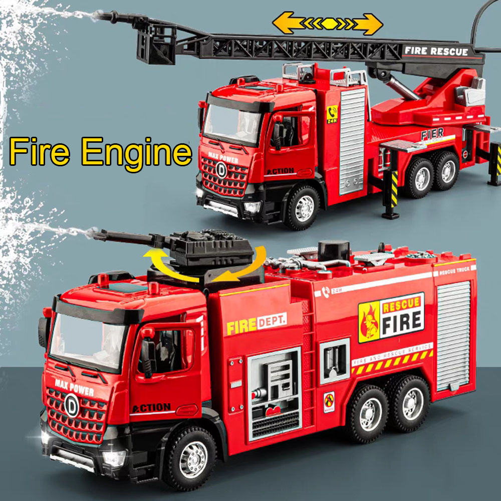 Fire Escape Ladder - Modelo de motor de bomberos a