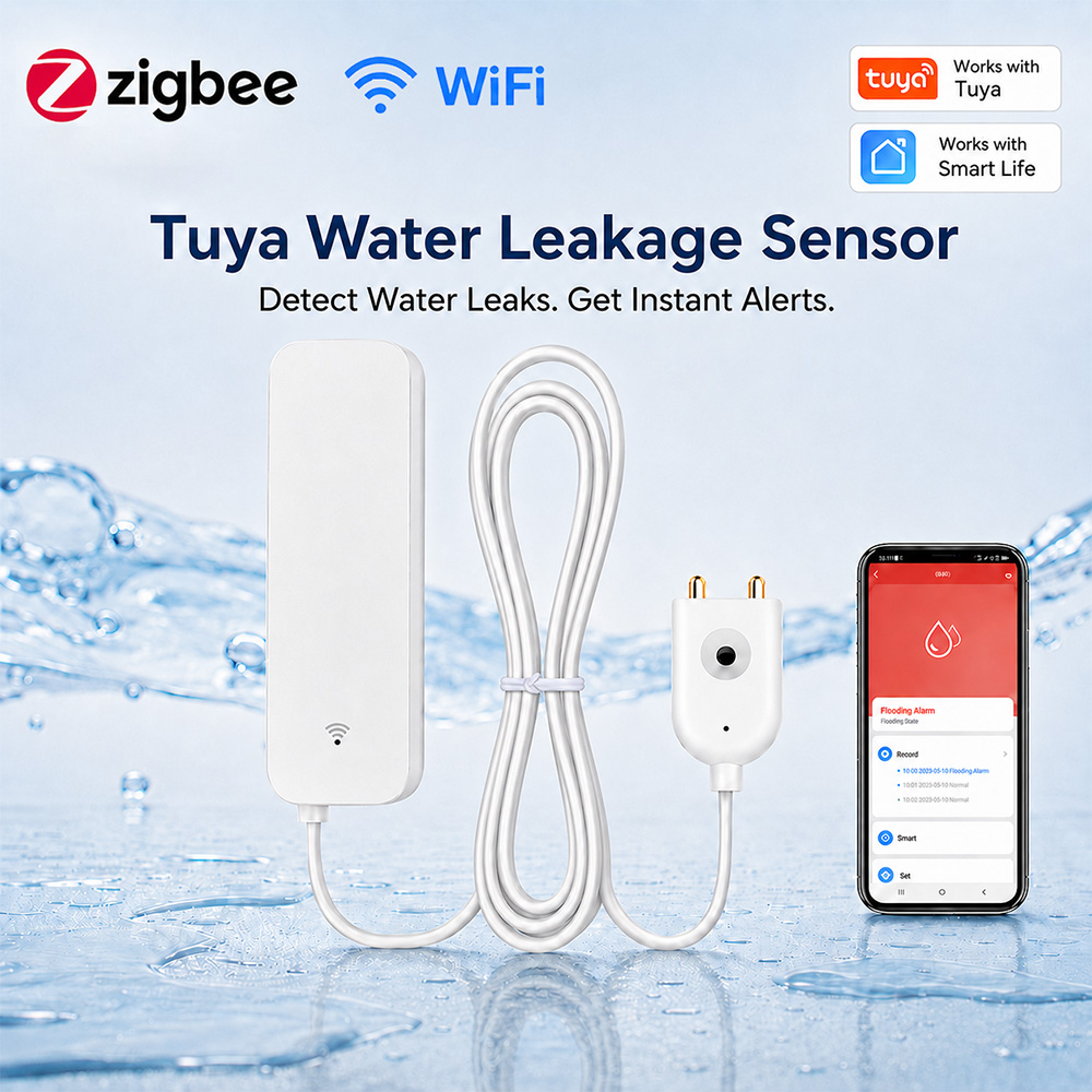 Water Alarm Sensor - Sensor de Fugas de Agua ZigBee