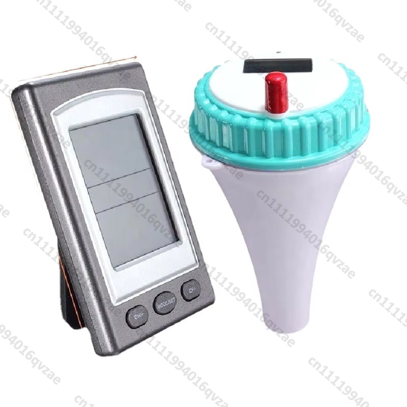 Pool Alarm Float - Termómetro Inalámbrico para Piscina con Calendario,