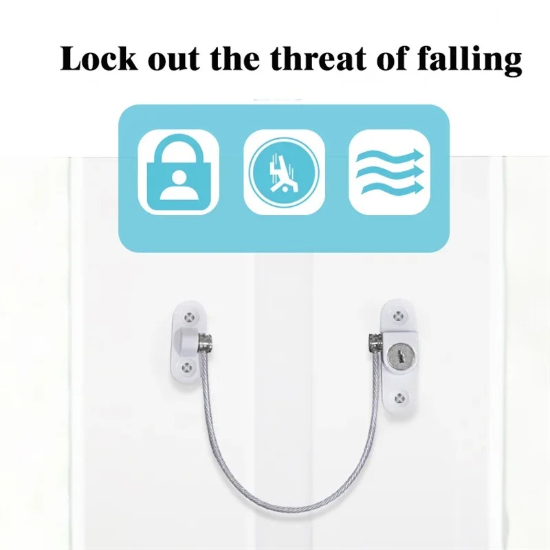 Window Lock Bar - Cerradura de Seguridad para Ventanas de