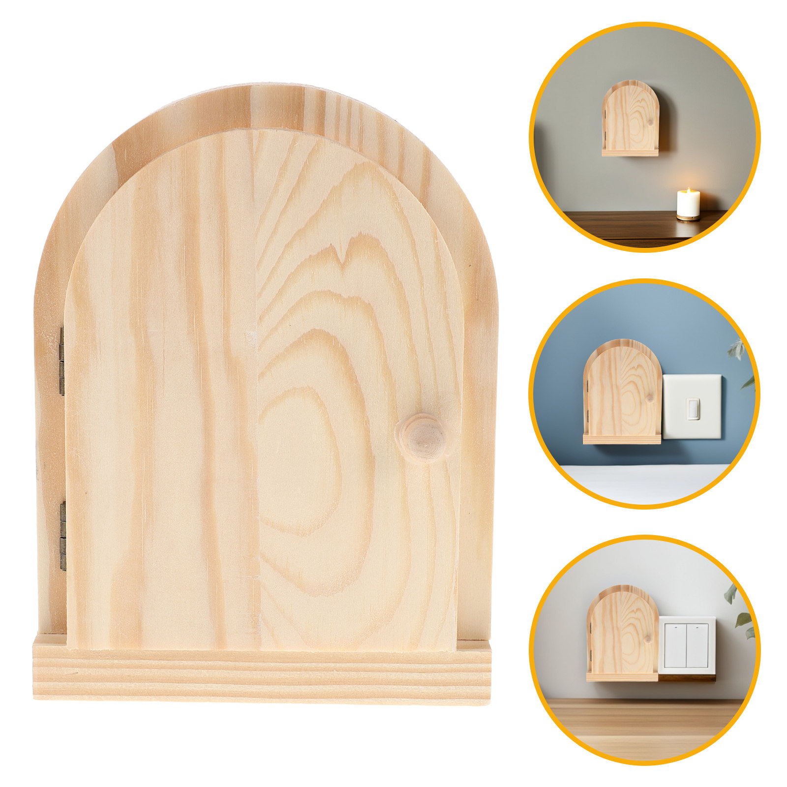 Outlet Cover Baby - Cubierta de Enchufe de Madera con