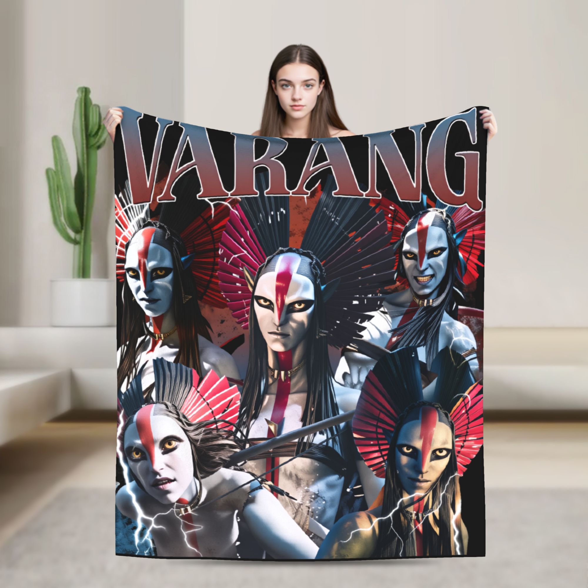 Fire Blanket Kitchen - Manta Varang Avatar fuego y ceniza,