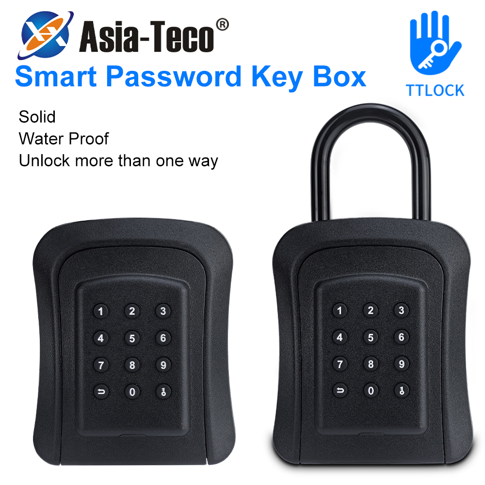 Lockbox Key Secure - Caja de llaves inalámbrica TTLock, caja