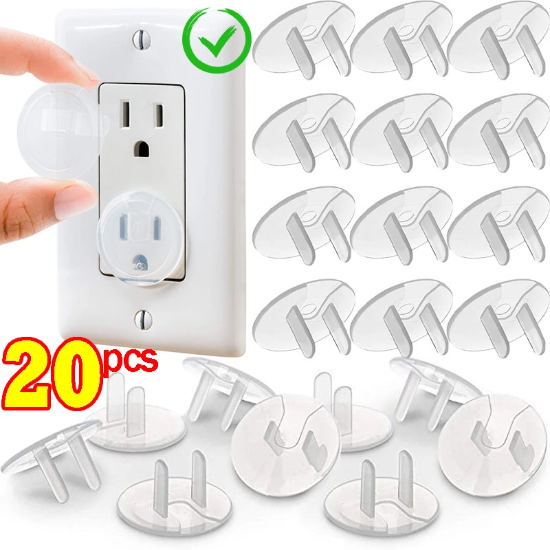 Outlet Cover Baby - 10/20PCS Cubiertas de seguridad para enchufes