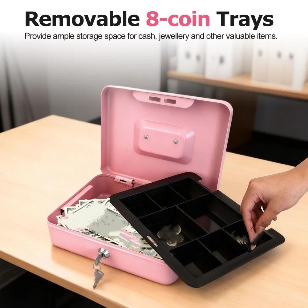 Lockbox Key Secure - Caja de Seguridad Mini Portátil con