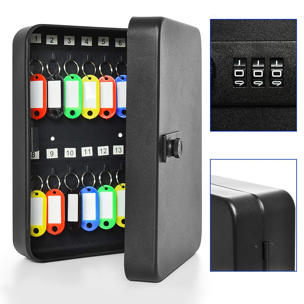 Lockbox Key Secure - Gabinete de llaves de combinación, caja