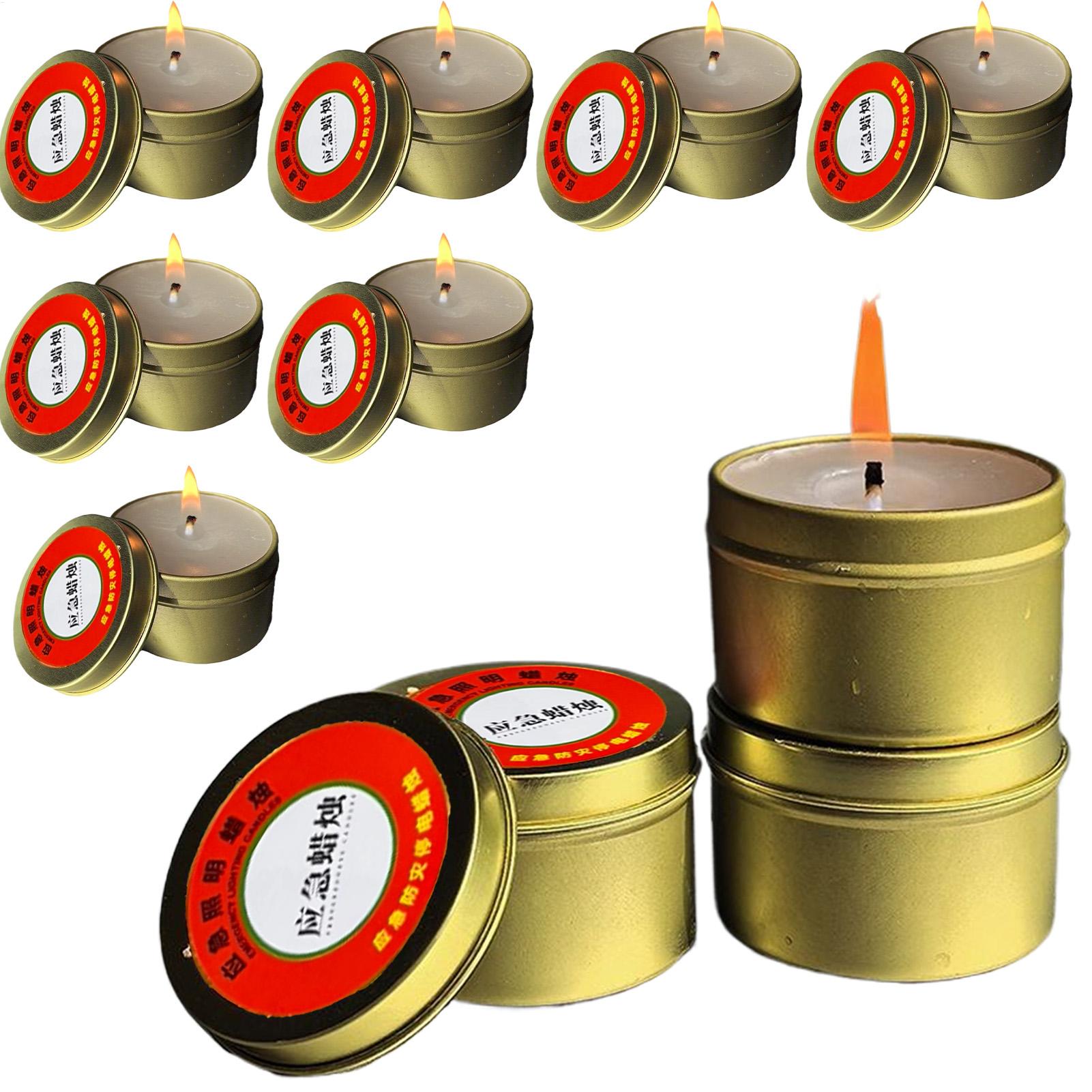 Power Outage Light - Velas de emergencia de larga duración,