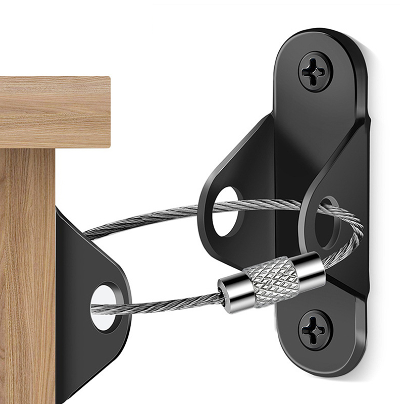 Earthquake Anchor Strap - 1 Juego de anclajes para muebles,