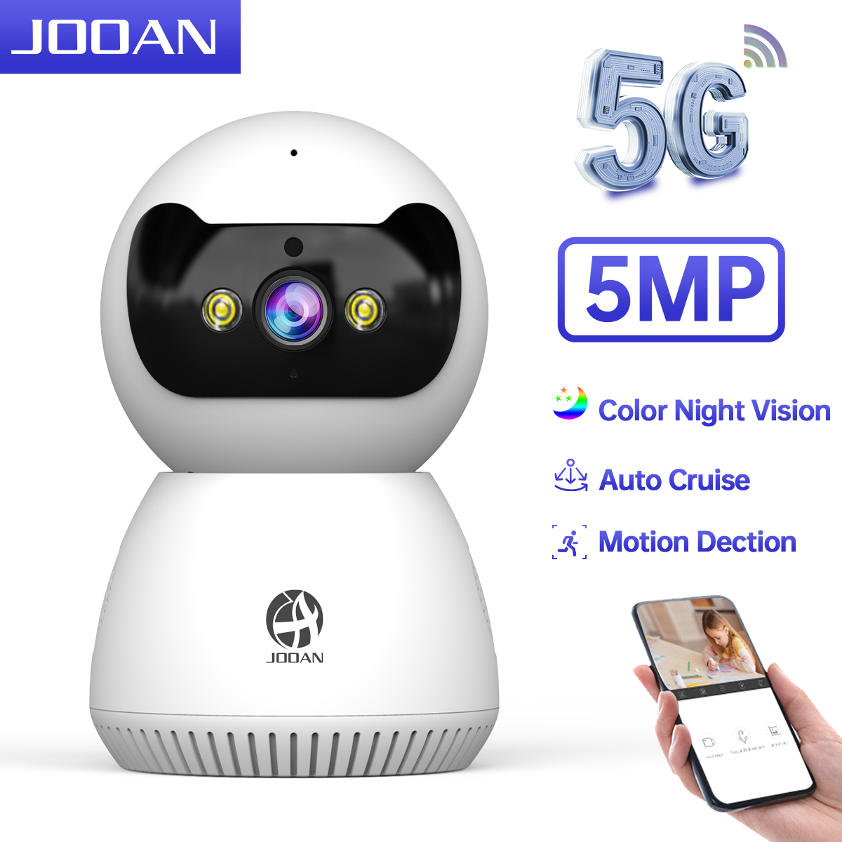 JOOAN 5MP 3MP cámara IP 5G WiF - Eufy Camera E220 reseña y precio