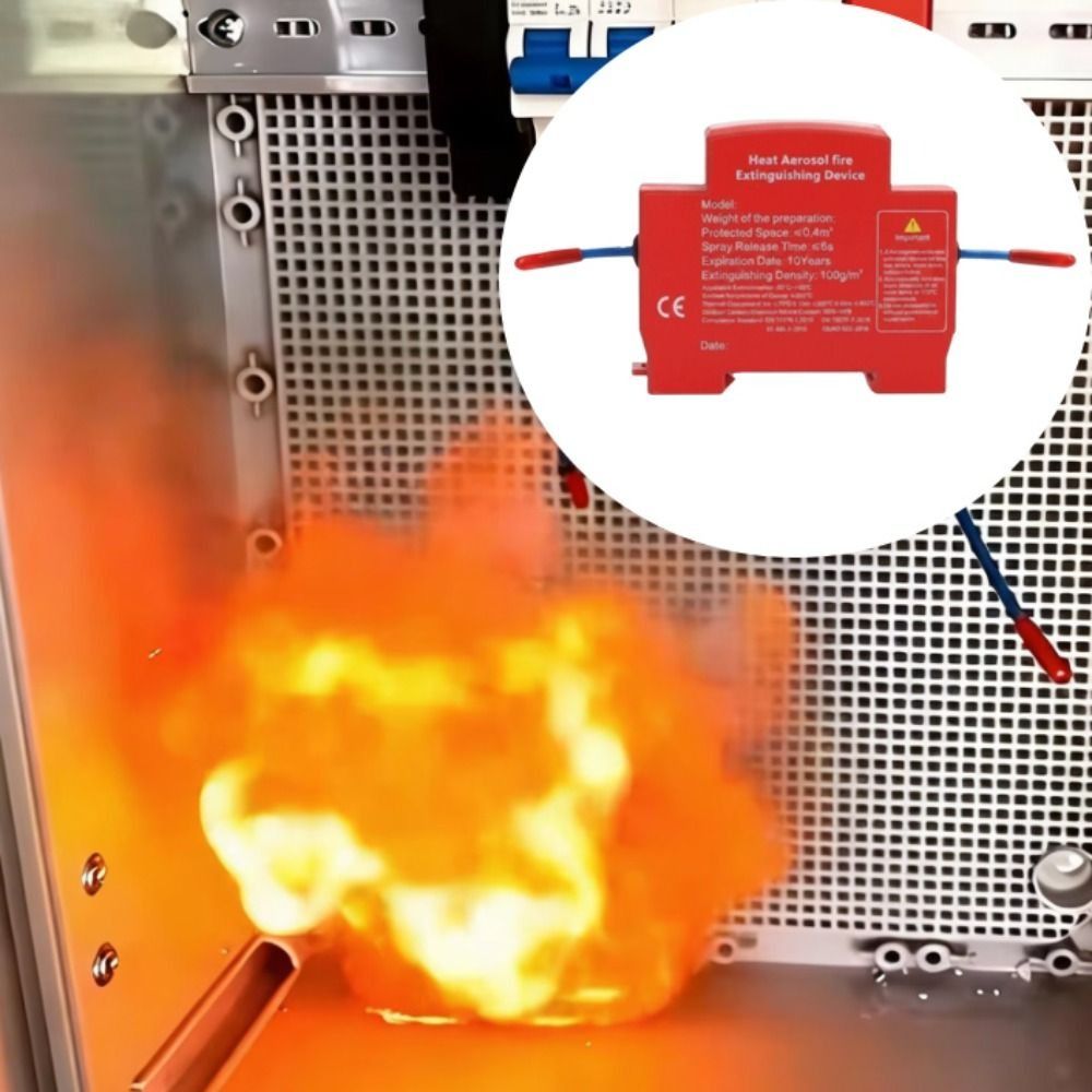 Dispositivo Ignífugo de Doble  - Fire Extinguisher Small reseña y precio