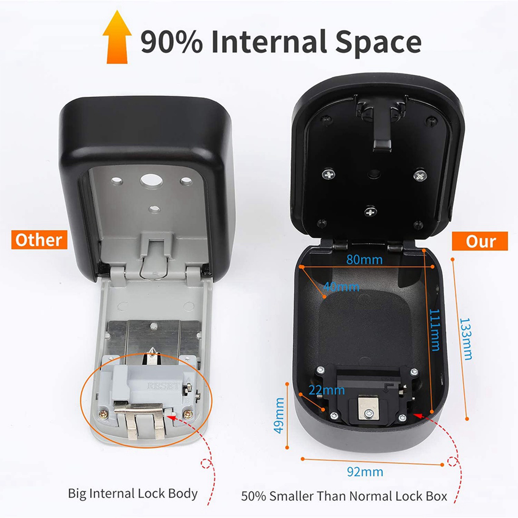 Caja de Seguridad para Llaves  - Lockbox Key Secure reseña y precio