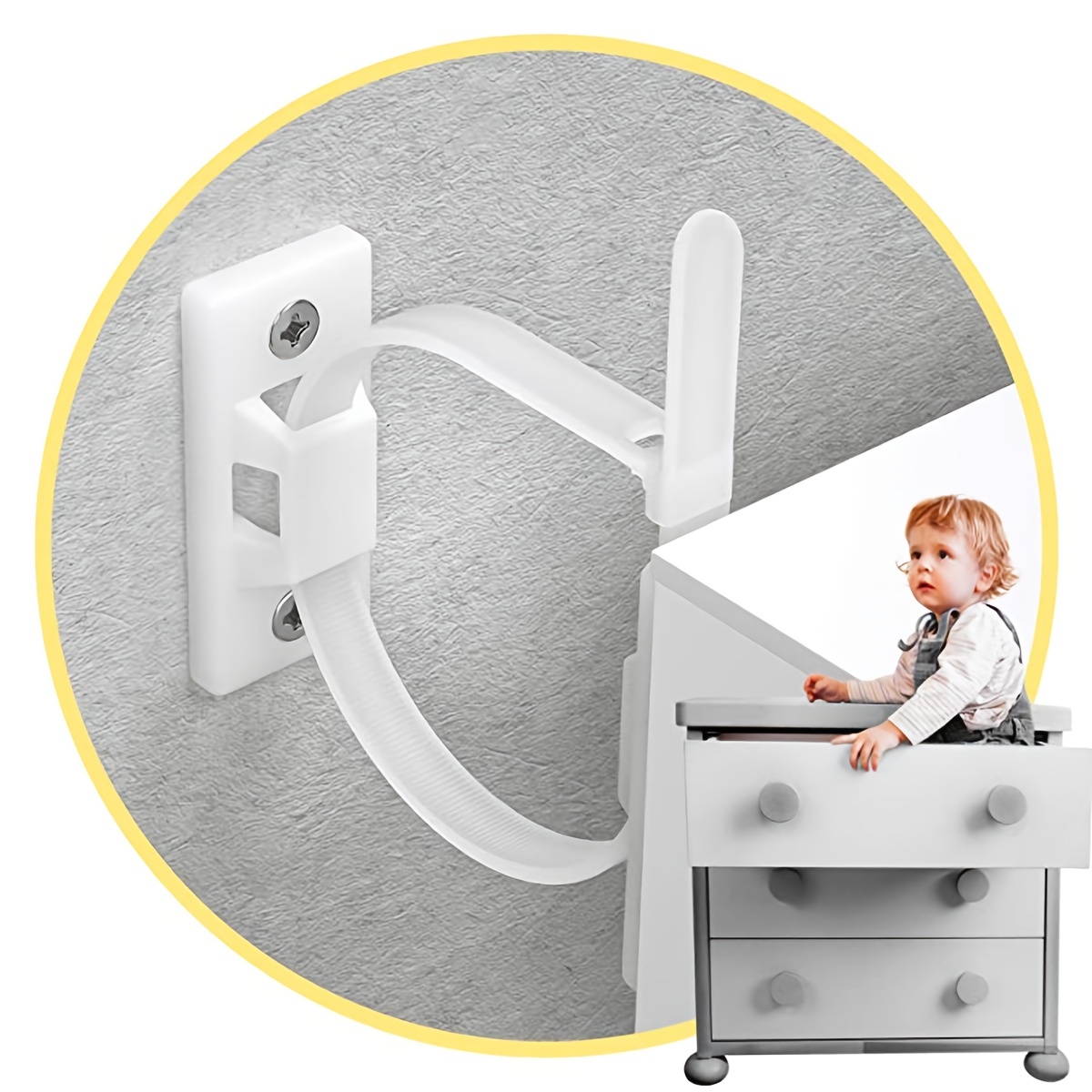 Anclajes para muebles Correas  - Earthquake Anchor Strap reseña y precio