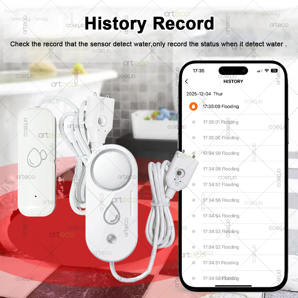 Sensor de Fugas de Agua Zigbee - Water Alarm Sensor reseña y precio