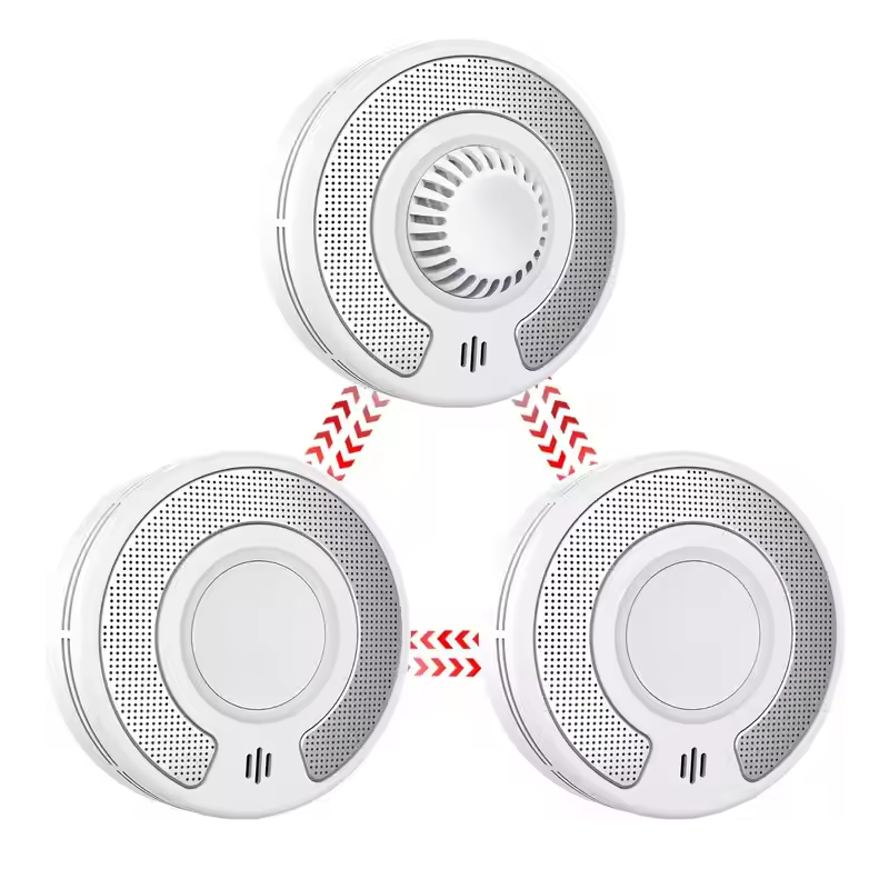Detector de alarma de calor y  - Smoke Detector Interconnected reseña y precio