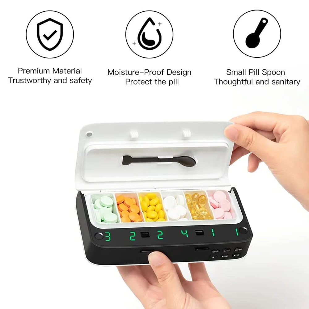 Dispensador de pastillas con a - Medicine Cabinet Lock reseña y precio