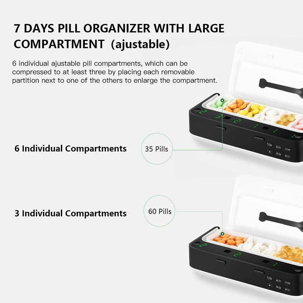 Dispensador de pastillas con a - Medicine Cabinet Lock reseña y precio