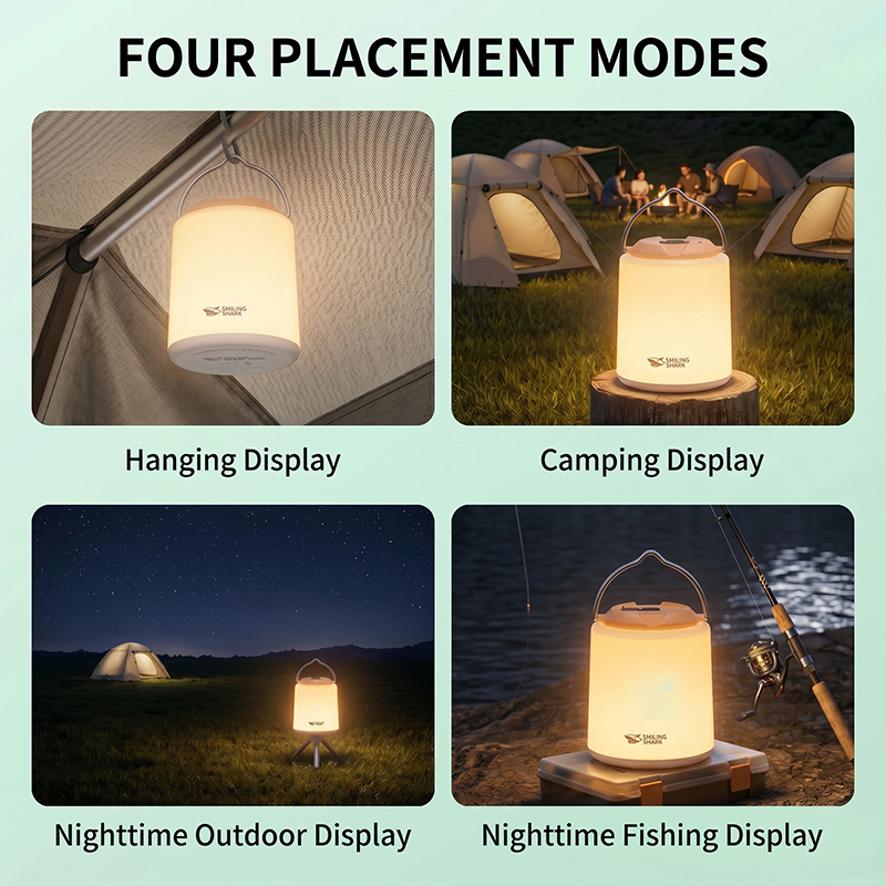 SMILING SHARK Luz LED recargab - Power Outage Light reseña y precio