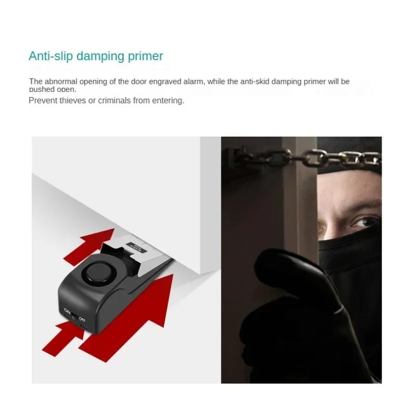 Alarma de Seguridad Portátil p - Door Stop Alarm reseña y precio