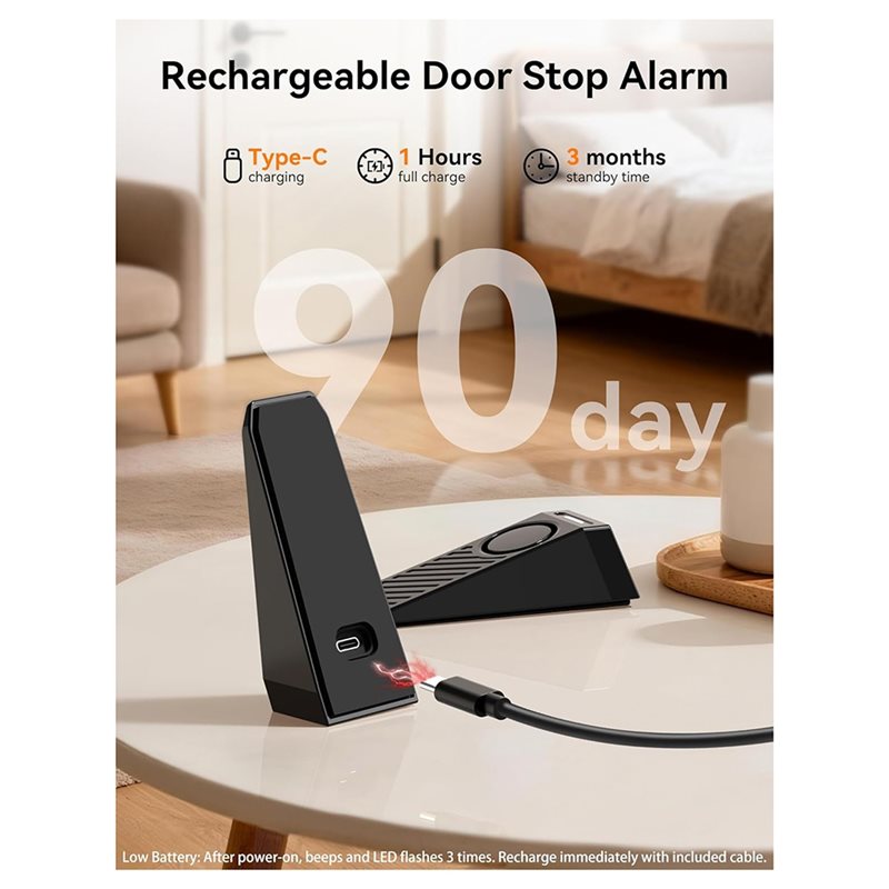 AB34-Alarma de Puerta, Tope de - Door Stop Alarm reseña y precio