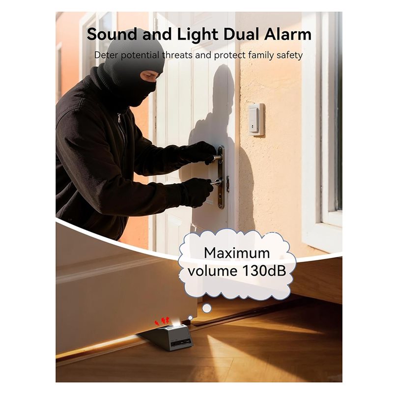 AB34-Alarma de Puerta, Tope de - Door Stop Alarm reseña y precio