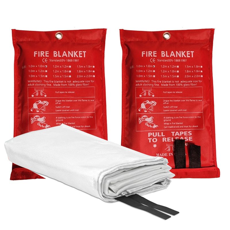 Día de Promoción: 2 mantas ant - Fire Blanket Kitchen reseña y precio