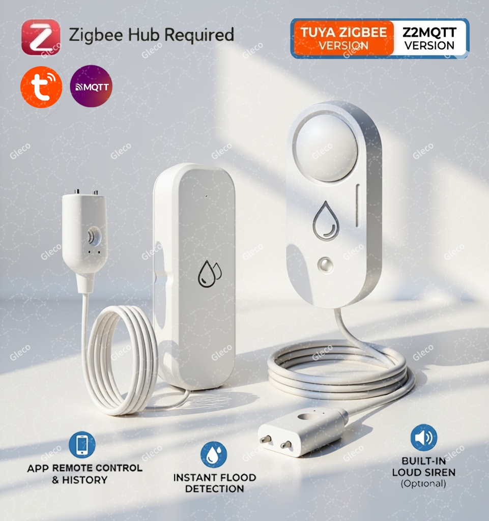 Sensor de Fugas de Agua Zigbee - Water Alarm Sensor reseña y precio