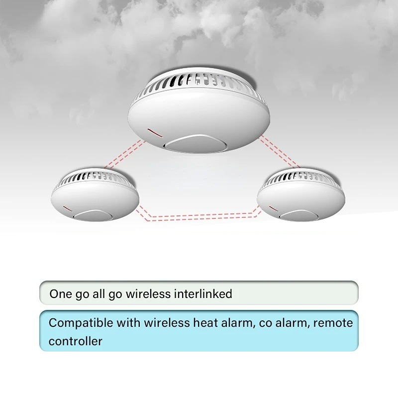 Sistema de alarma de seguridad - Smoke Detector Interconnected reseña y precio