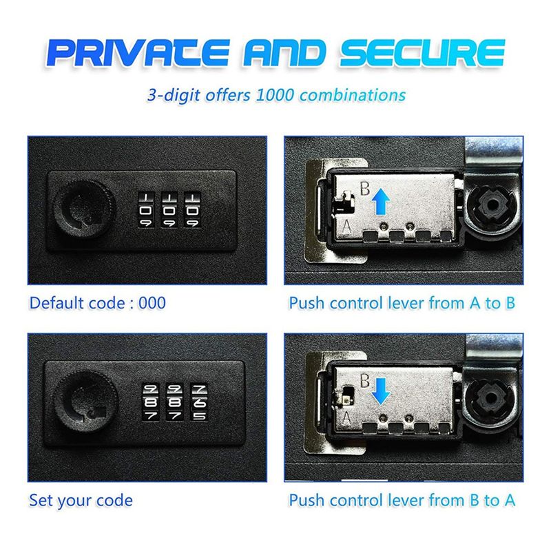 Armario para llaves con combin - Lockbox Key Secure reseña y precio