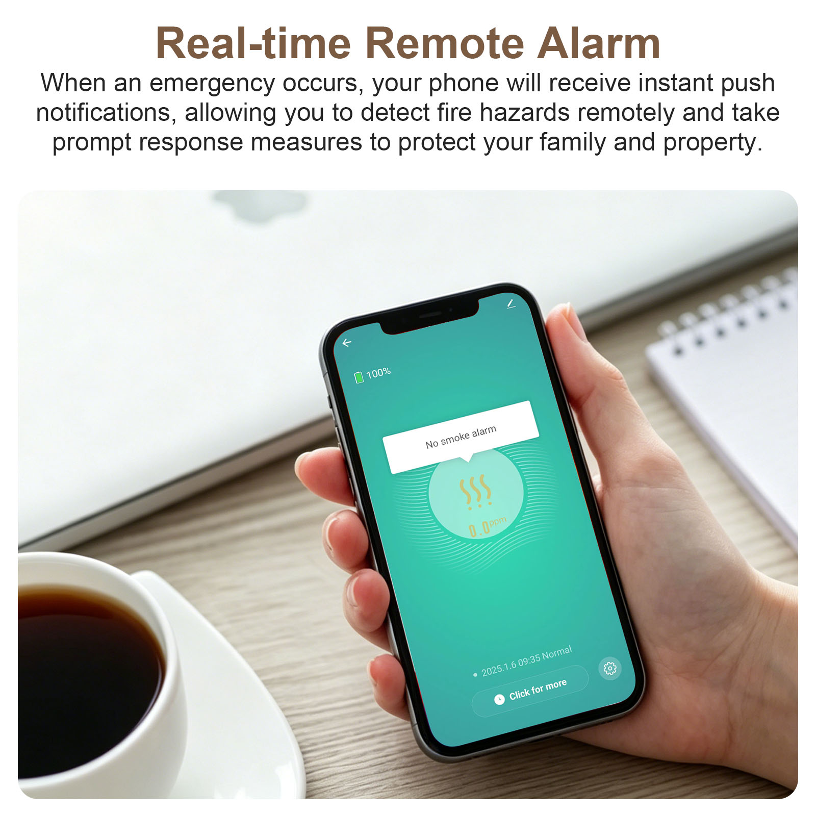 Detector de Humo Inteligente Z - Smoke Detector Interconnected reseña y precio