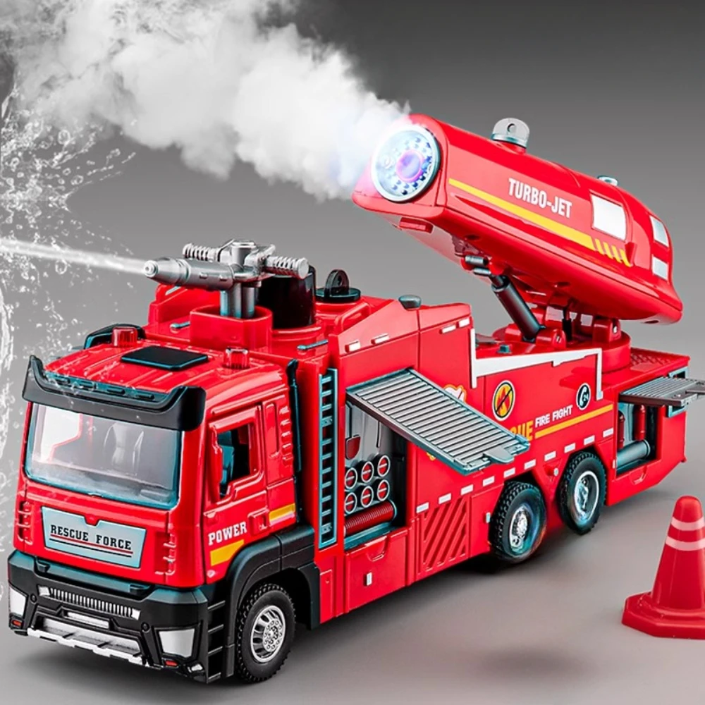 Camión de bomberos con rociado - Fire Escape Ladder reseña y precio