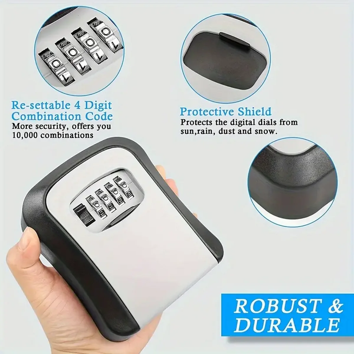 Caja de Seguridad Portátil Imp - Lockbox Key Secure reseña y precio