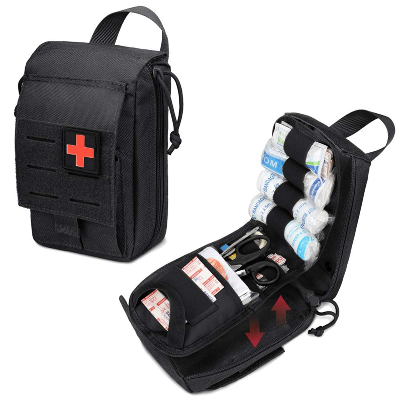 Kit de primeros auxilios tácti - First Aid Bag Kit reseña y precio