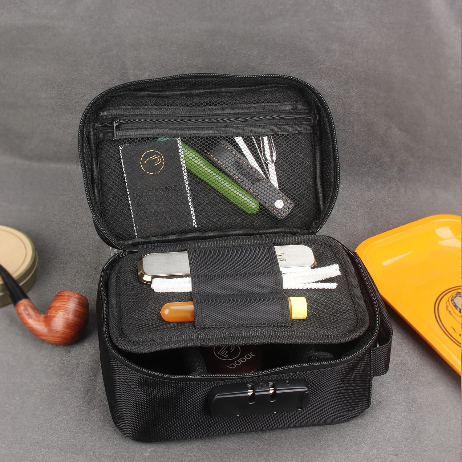 Bolsa a prueba de olores con c - Medicine Cabinet Lock reseña y precio