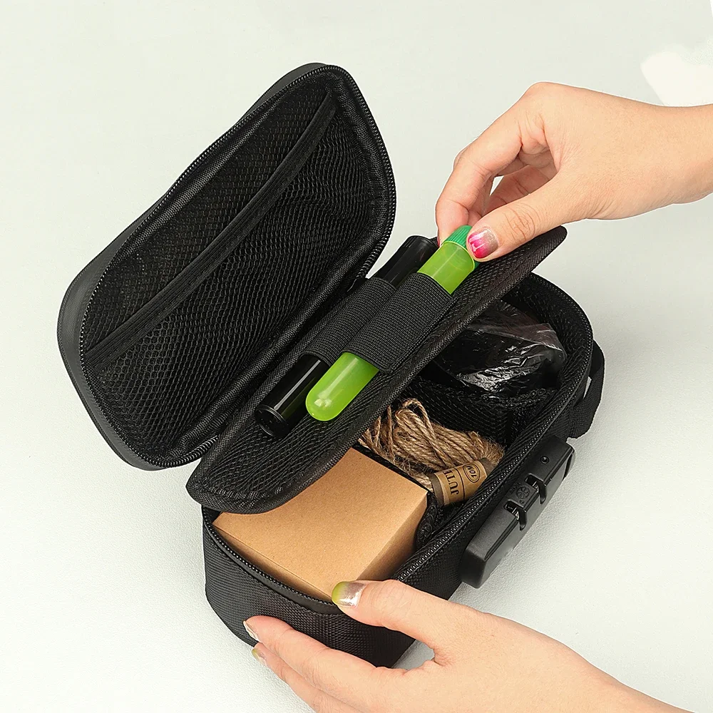 Bolsa a prueba de olores con c - Medicine Cabinet Lock reseña y precio