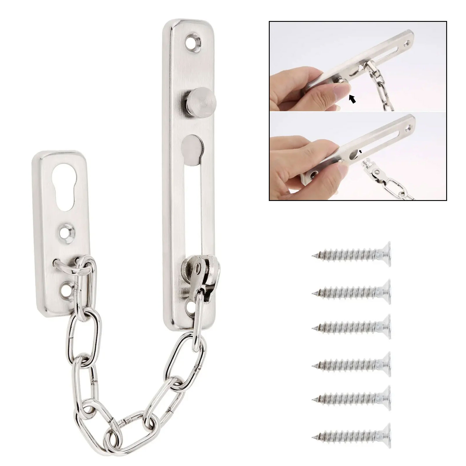 Cerradura de Cadena Deslizante - Security Chain Door reseña y precio