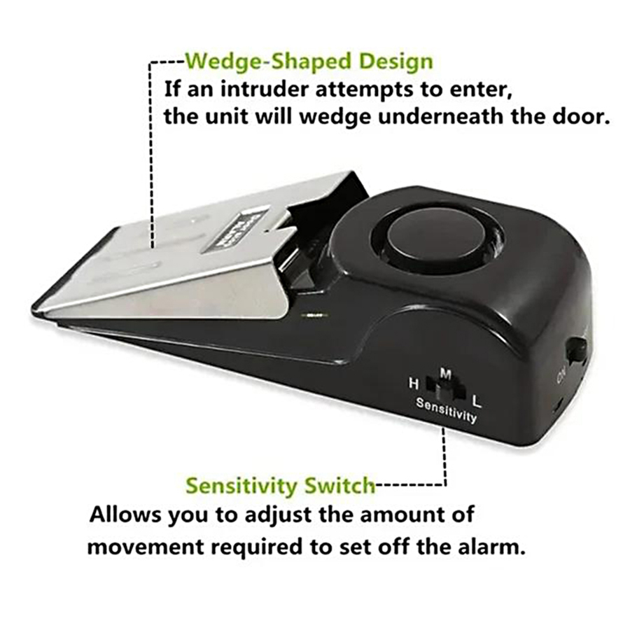 Alarma de tope de puerta, tope - Door Stop Alarm reseña y precio