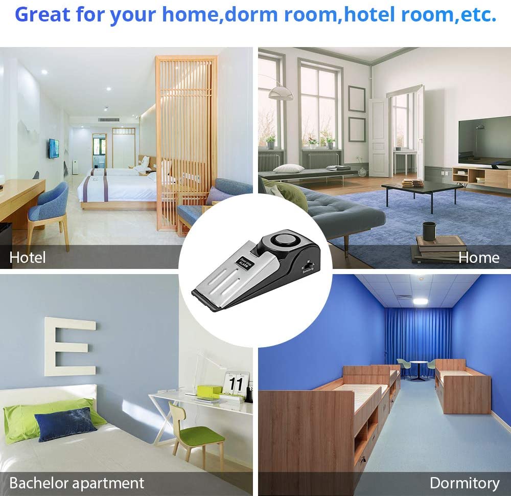 Tope de puerta con alarma port - Door Stop Alarm reseña y precio