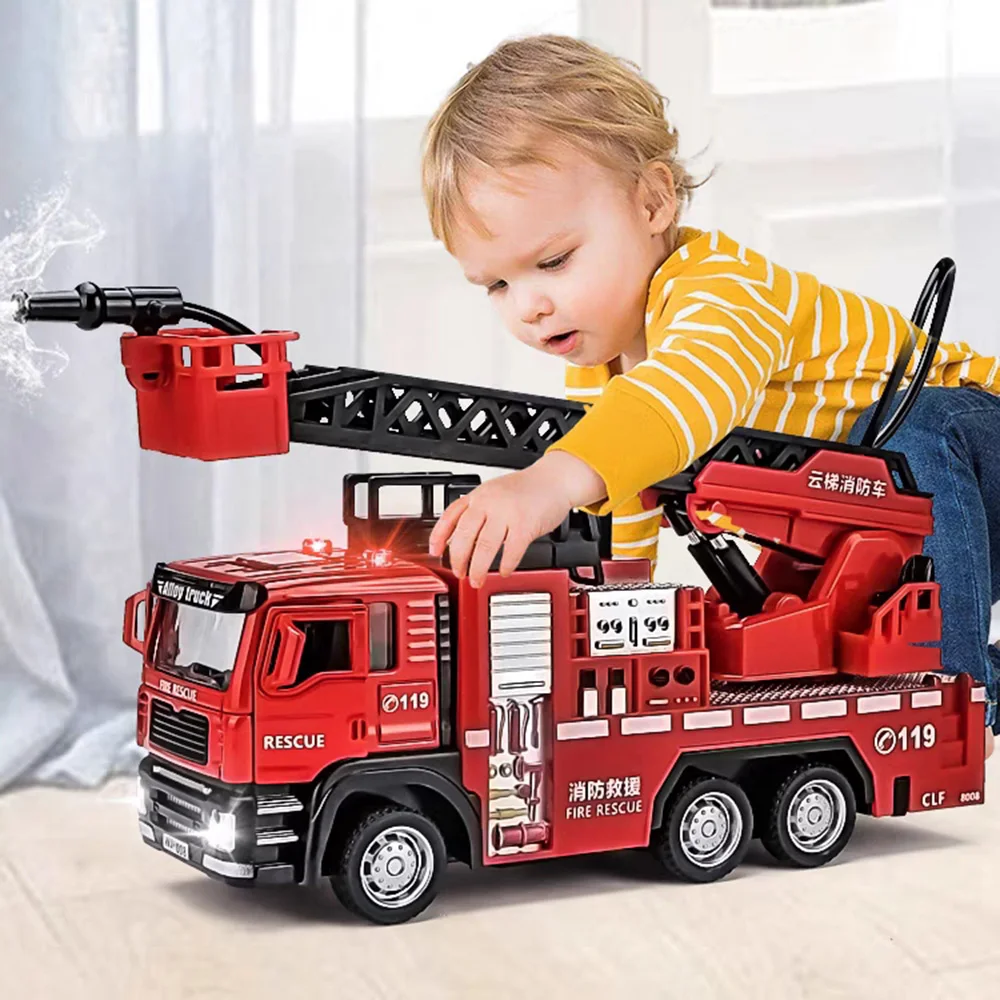 Coche de bomberos con luz de s - Fire Escape Ladder reseña y precio
