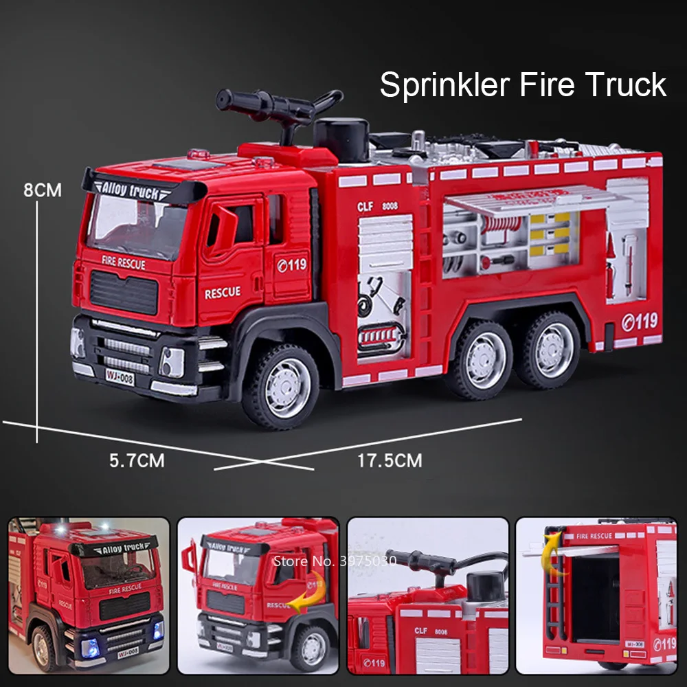 Coche de bomberos con luz de s - Fire Escape Ladder reseña y precio