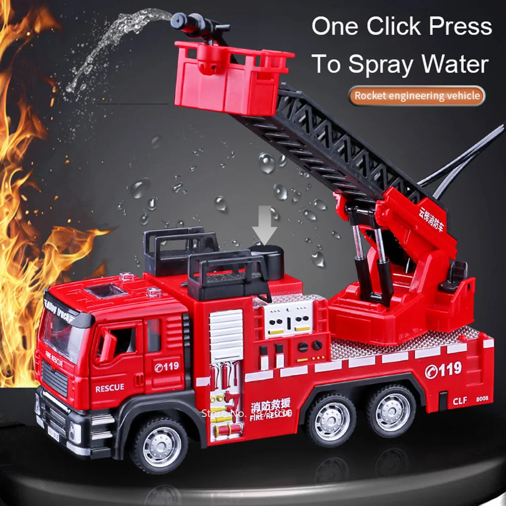 Coche de bomberos con luz de s - Fire Escape Ladder reseña y precio