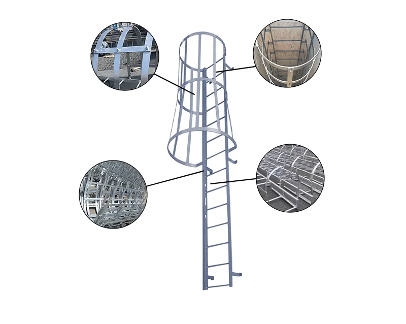 Escalera vertical industrial p - Fire Escape Ladder reseña y precio