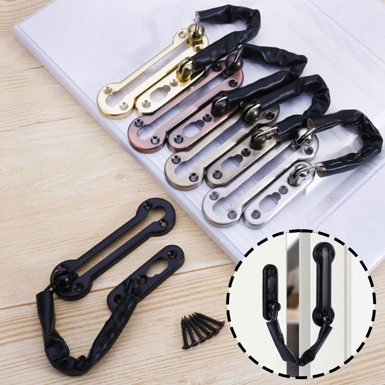 Cerradura de Cadena Antirrobo  - Security Chain Door reseña y precio