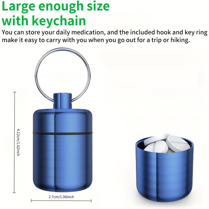 Mini Pastillero Portátil para  - Medicine Cabinet Lock reseña y precio